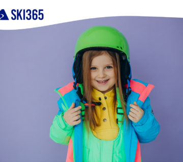 Dítě v lyžařské výbavě